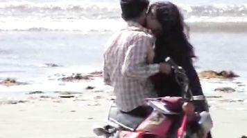 Karachi Couple At Beach - Movies.