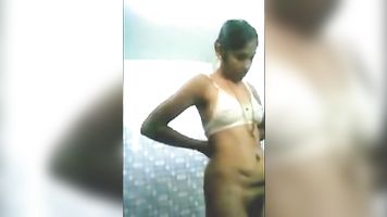 Chennai girl taking shower!.