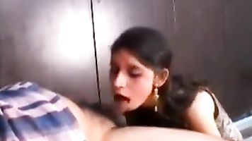 Indian Amateur Girl Blowjob.