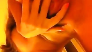 Indian NRI girl strip show and masturbation selfie mms clip