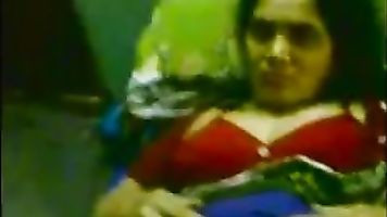 Indian bbw aunt enjoyed