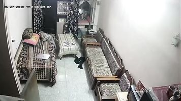 Hot pregnant thief housewife