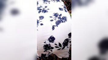 Risky jungle sex -horny sexy girl fuck with stranger