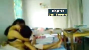 Hot mature couple enjoying sex in their bedroom.