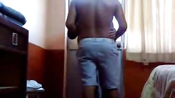 Hot fucking girlfriend fucking again very hard.