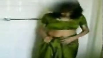 Desi housewife smitha enjoying homemade sex with her husband.